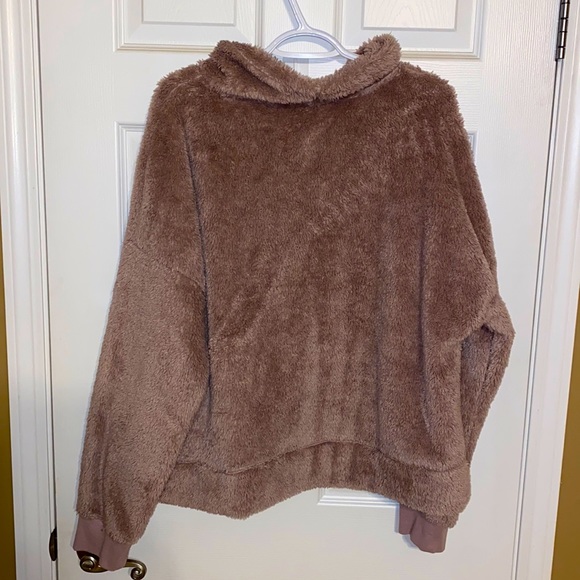 Workshop Republic Light Pink Teddybear Turtleneck Sweater - Picture 2 of 4